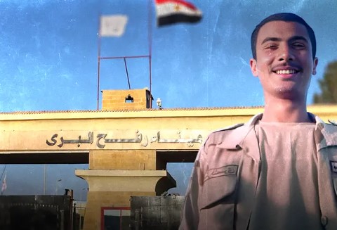 أول صورة للجندي المصري الذي قتل بنيران "إسرائيلية" عند رفح