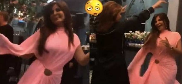 بالفيديو ..  وصلة رقص "مثيرة" لـ"اليسا" في عيد ميلادها الـ 46