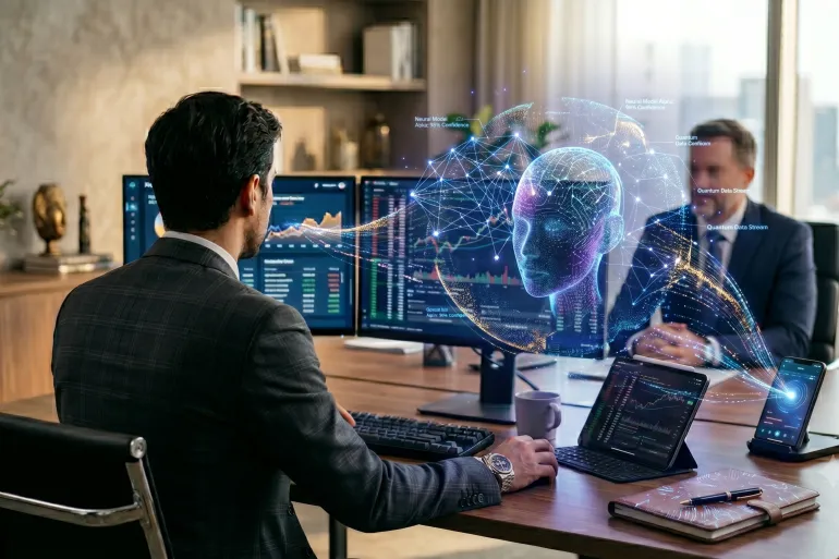 يبحثون بالذكاء الاصطناعي ويقررون مع البشر  ..  هكذا يدير الأثرياء أموالهم