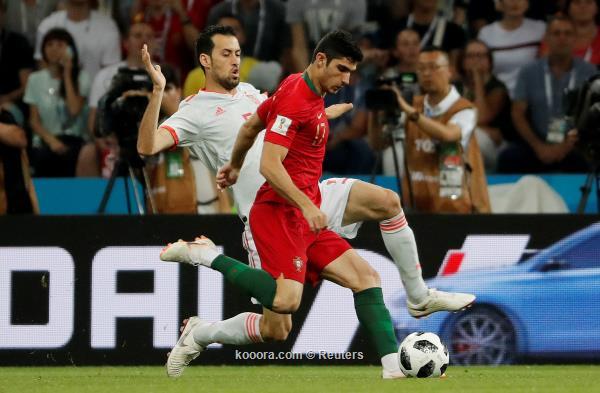 التعادل يحسم المباراة المثيرة بين البرتغال واسبانيا بثلاثة اهداف لكل منهما في مونديال روسيا