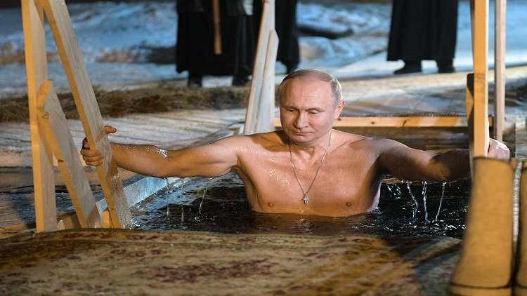بوتين يغطس في أردن موسكو