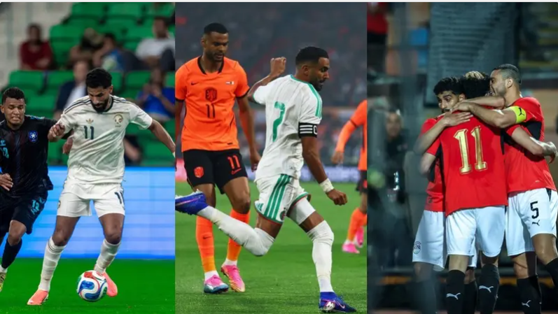 كأس العالم يرهق الجزائر والسعودية ..  ويريح مصر