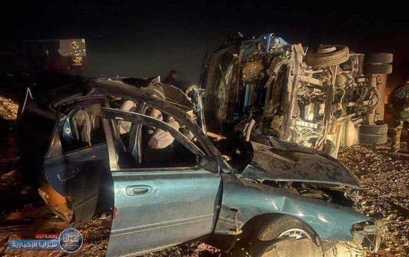 مصرع خمسة لاعبين بحادث مروري في أربيل