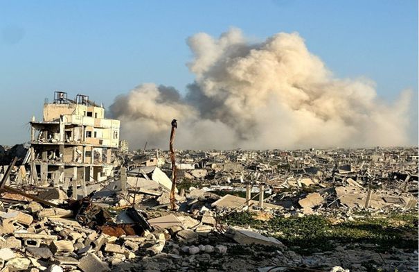 عمليات نسف منازل تتواصل في أحياء من مدينة غزة