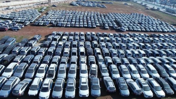 تصدير 3664 سيارة من الحرة الأردنية باتجاه سوريا منذ بداية العام