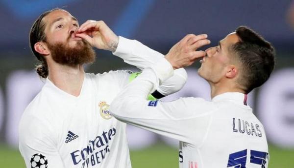 فاسكيز يكشف سر احتفاله مع راموس