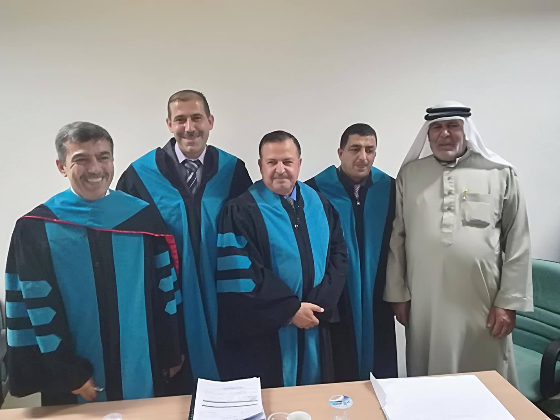 المهندس أحمد الجوارنة مبارك الماجستير 