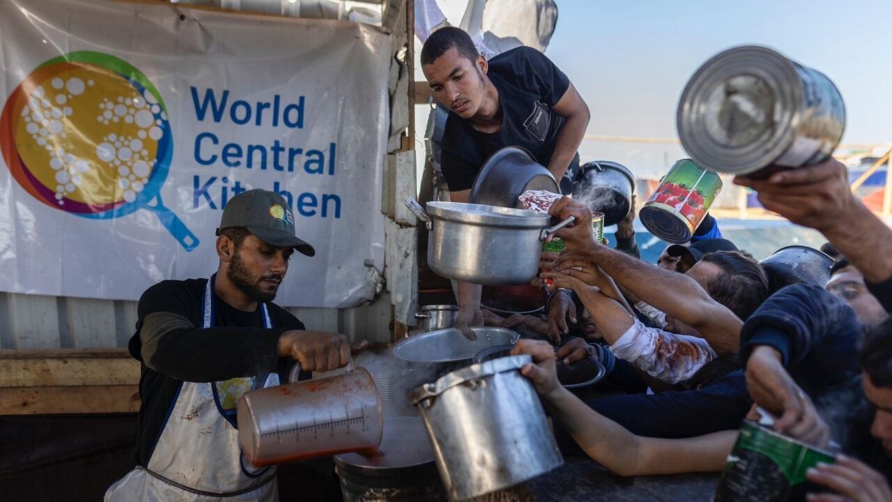 المطبخ المركزي العالمي يعلن استئناف عمله في غزة
