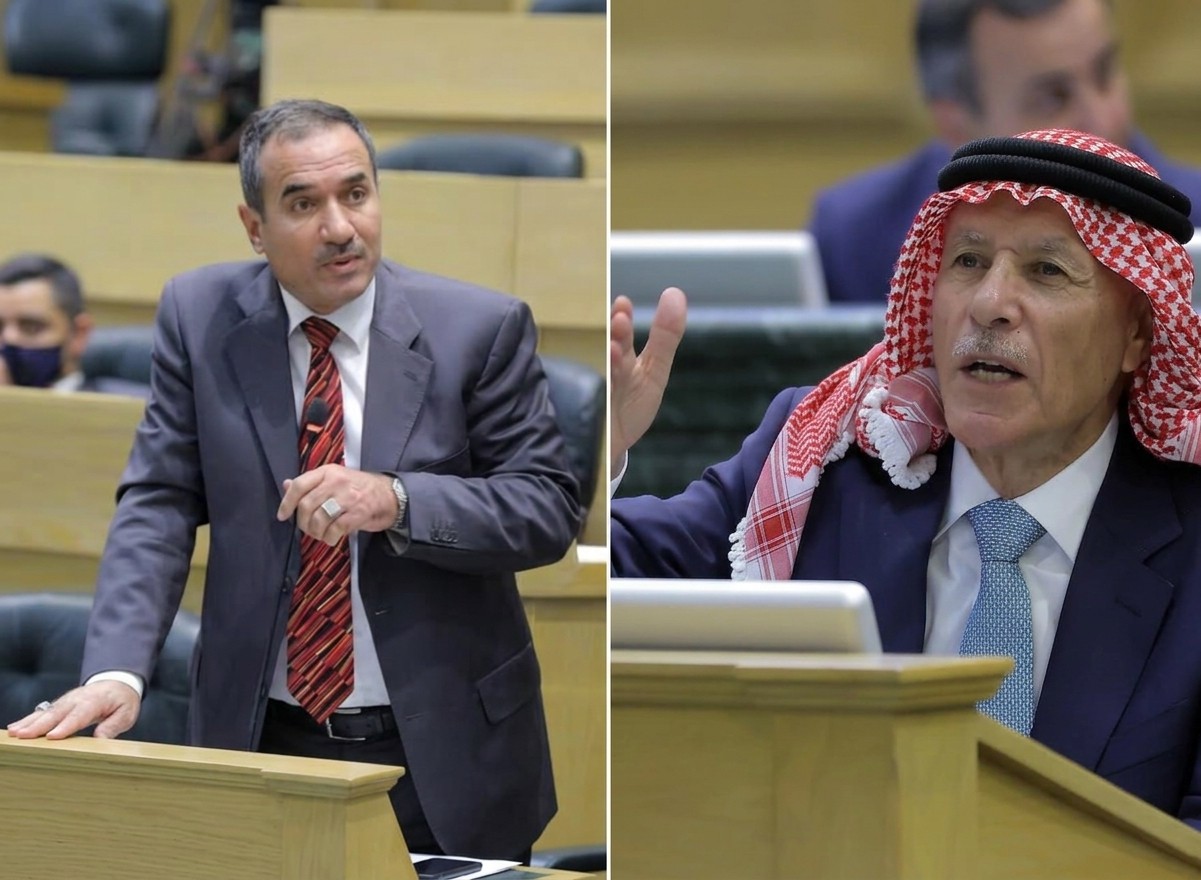 النسور للعرموطي: "بلدية السلط أول بلدية تأسست" ..  والعرموطي يرد:" لو سمعت ما قلت لما علقت"