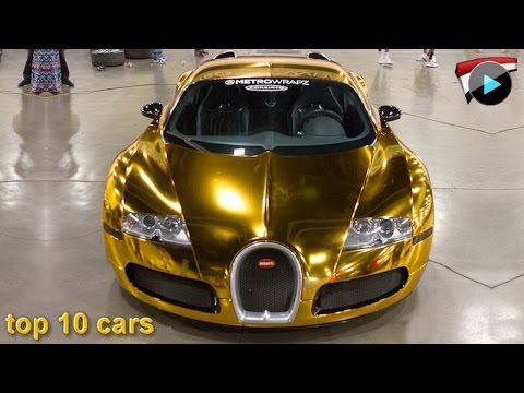اغلي 10 سيارات في العالم يمتلكها الفنانين والمشاهير