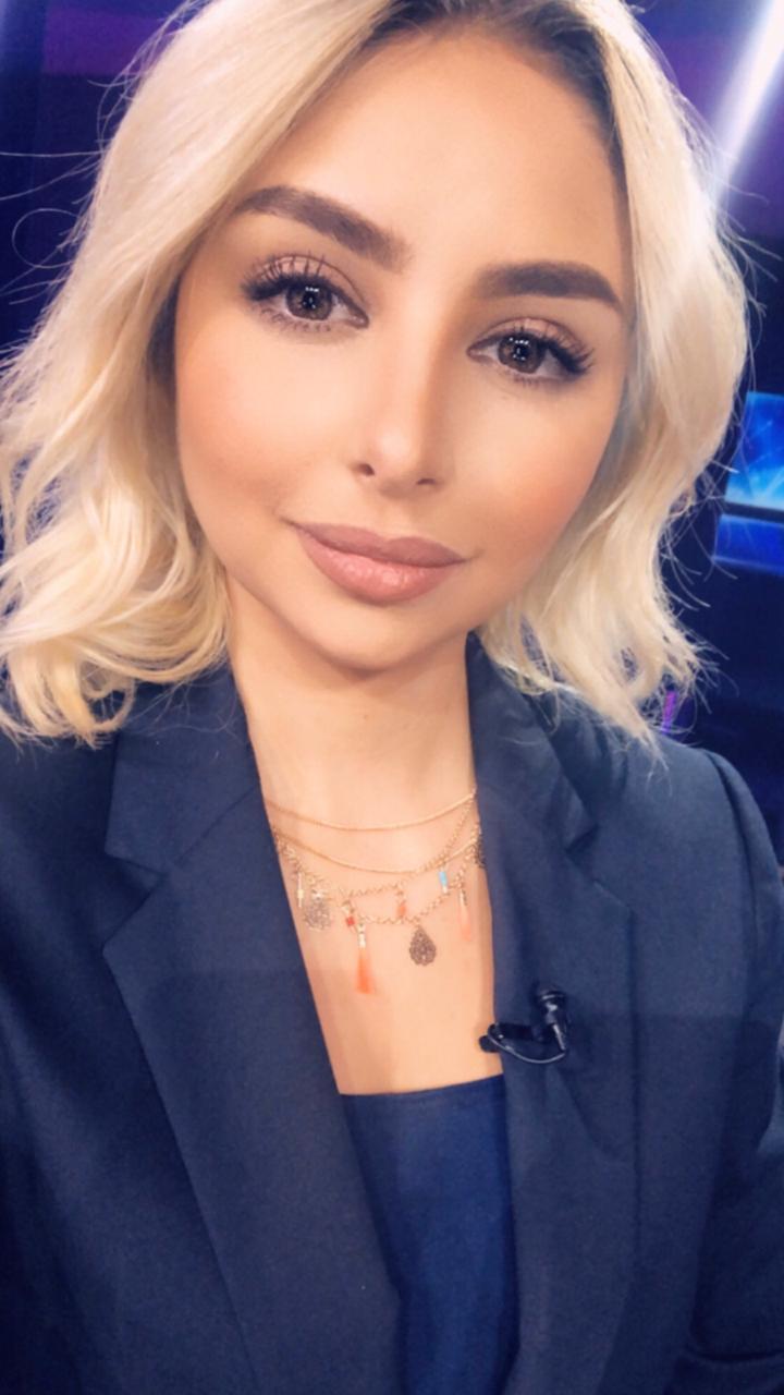 الزميلة لينا المجالي رسمياً في قناة العربية