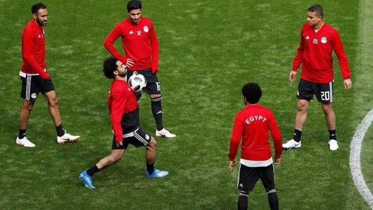 المنتخب المصري يكشف الموقف النهائي عن مشاركة صلاح أمام روسيا