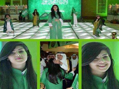 جنى الشمري تشعل “تويتر” في اليوم الوطني السعودي ووالدها سيقاضي كل من اساء