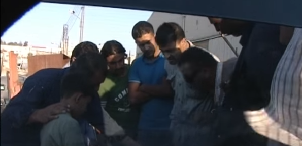 كاميرا خفيه خطف طفل داخل صندوق السياره 