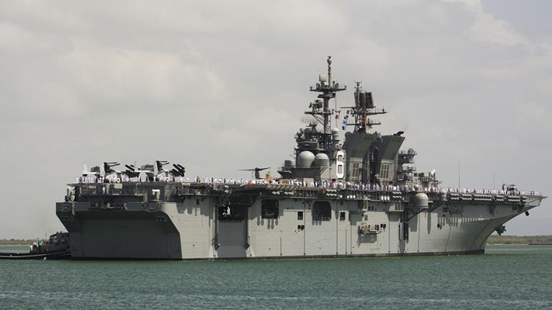 إطلاق اسم "الفلوجة" العراقية على سفينة حربية أميركية Image
