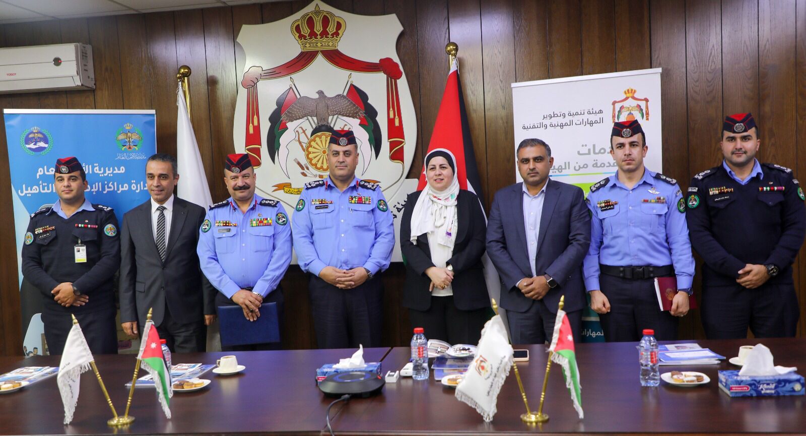 ترخيص مركز معتمد للتدريب المهني في مركز  أصلاح وتأهيل سواقة 