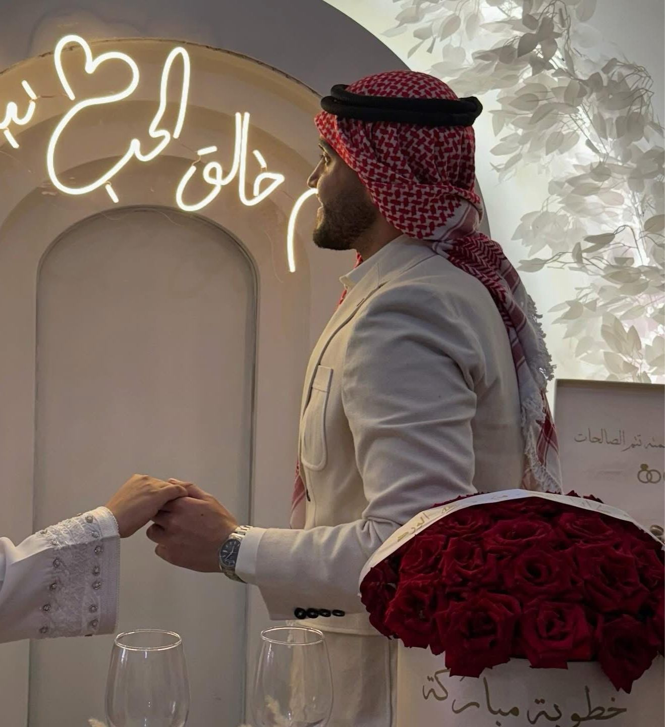 أحمد العنانزة … ألف مبارك الخطوبة 