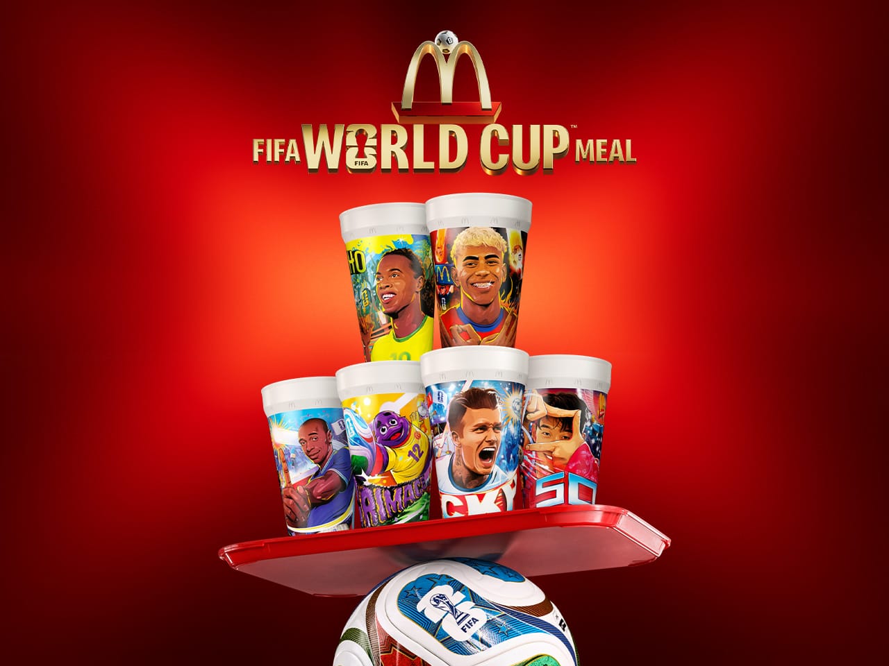 ماكدونالدز الأردن تطلق حملة " الأساطير " احتفالًا بأجواء كأس العالم FIFA️