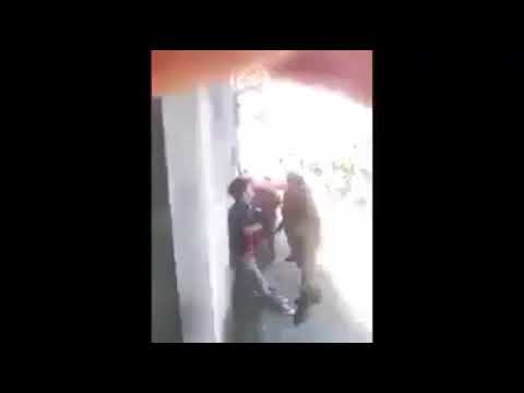 بالفيديو ..  شاهد اعتداءات جيش الكيان الصهيوني على اطفال فلسطين 