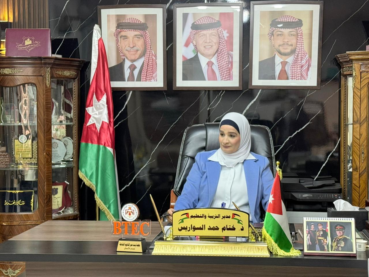 السواريس: متابعة أوضاع الطلبة من ذوي الأمراض المستعصية مسؤولية تربوية لا تقبل التأجيل في لواء سحاب