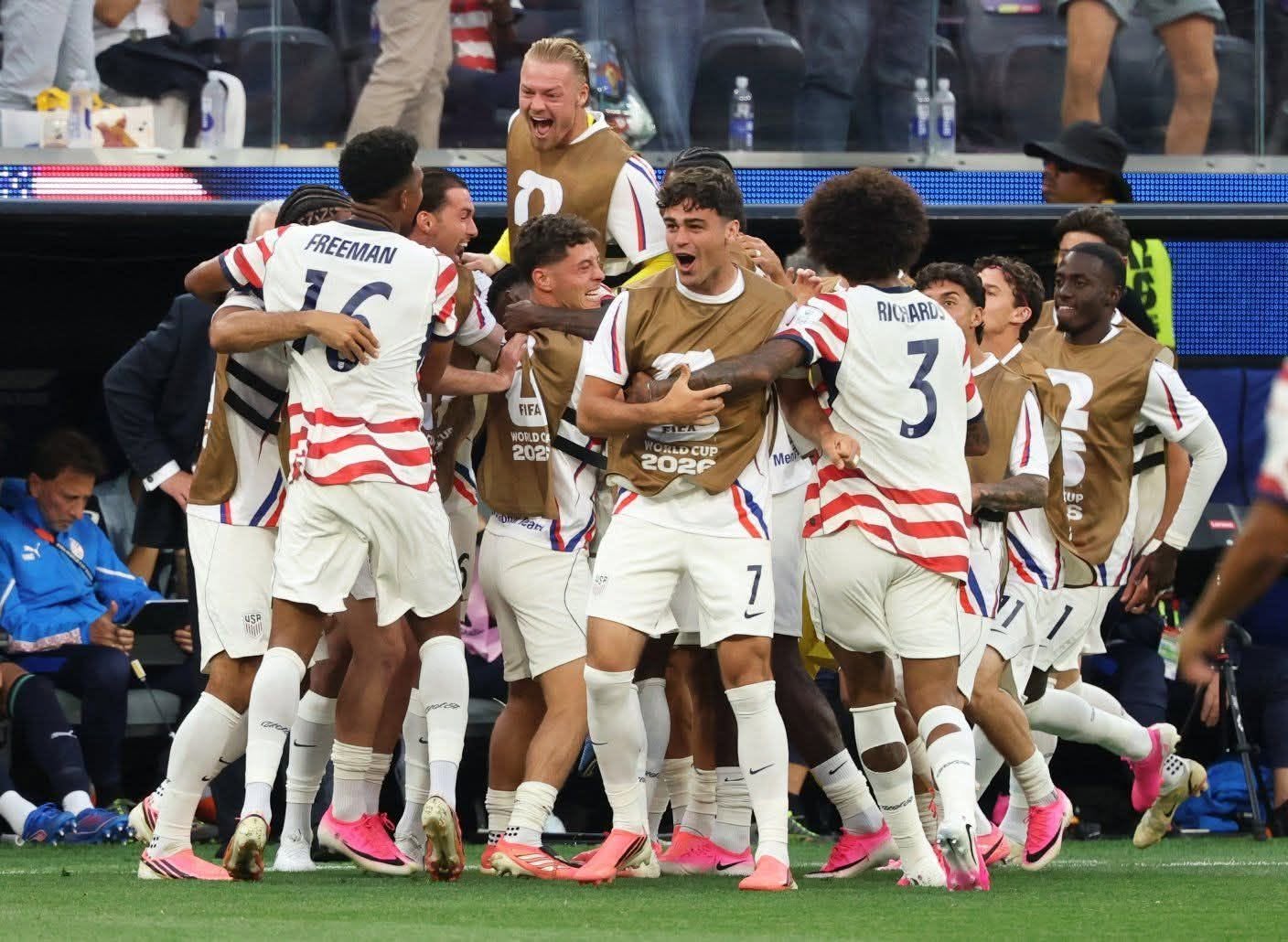 أميركا تكتسح باراجواي برباعية في افتتاح مشوارها بكأس العالم 2026