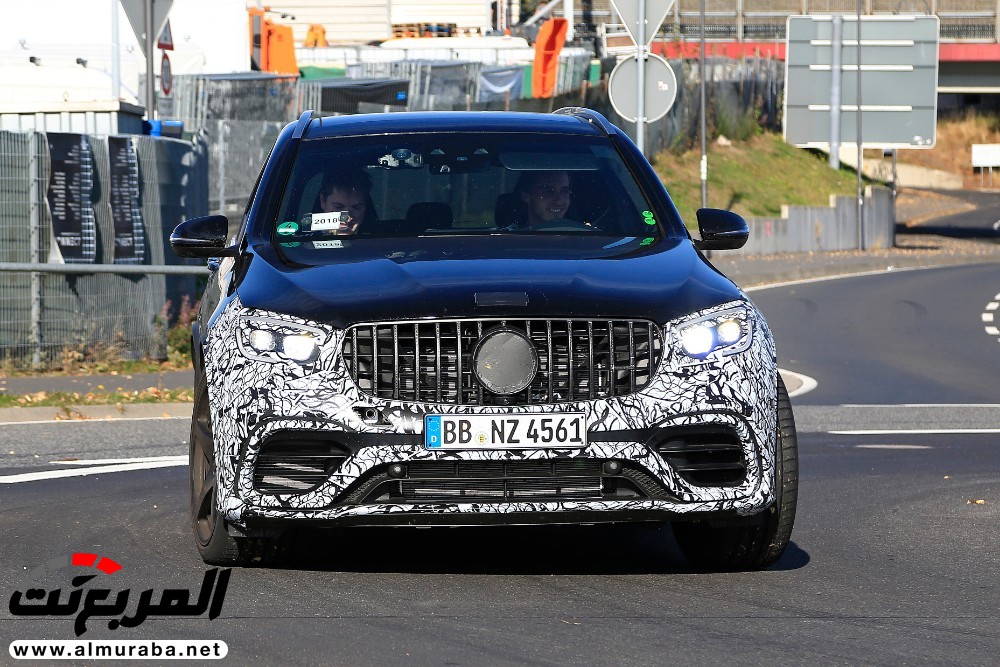 بالصور ..  مرسيدس GLC 63 AMG موديل 2020 تظهر لأول مرة أثناء اختبارها