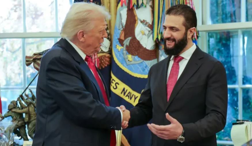 الشرع لترامب: امنح "نيوجيرسي" لـ"إسرائيل" كونك تمتلكها