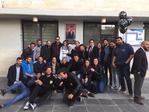 أمل محمد الأعرج و غالب جودة وسيف بسومي و يوسف حداد  .. مبارك التخرج 
