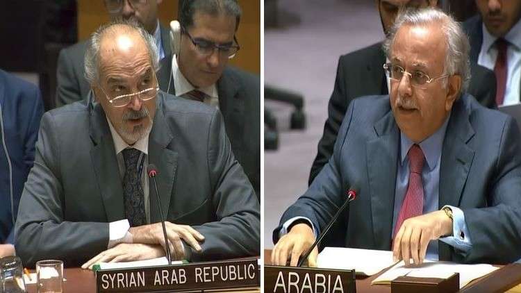 بالفيديو ..  قضية خاشقجي تسبب مشادة بين السفيرين السوري والسعودي في الأمم المتحدة