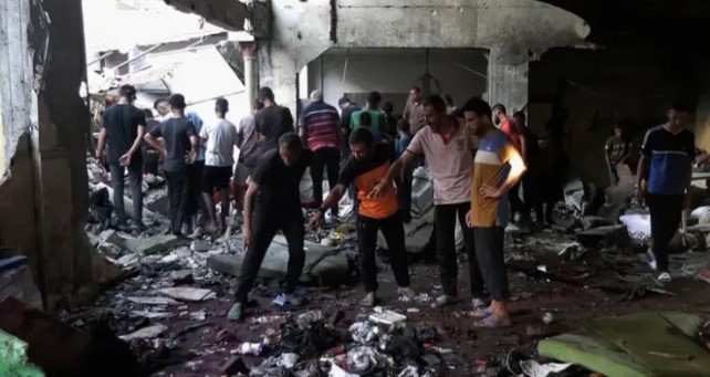 الاحتلال استخدم في مجزرة "التابعين" صواريخ أمريكية قادرة على إذابة الجثث  ..  تفاصيل