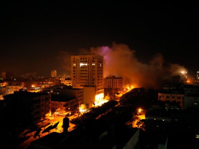 4 إصابات بإنفجار في مدينة غزة