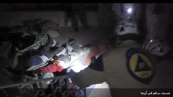 مقتل 25 عنصراً من النصرة بتفجير مسجد في إدلب