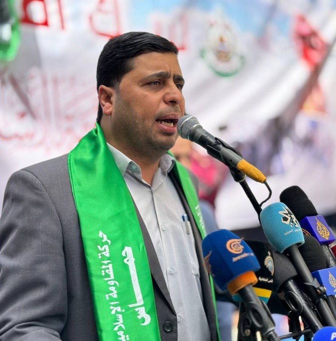 استشهاد الناطق باسم حركة حماس في غزة