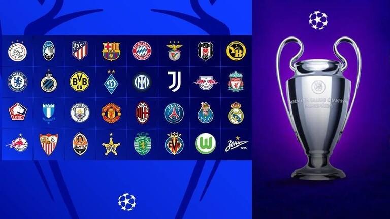 قائمة الأندية المشاركة بالموسم الجديد لدوري الأبطال