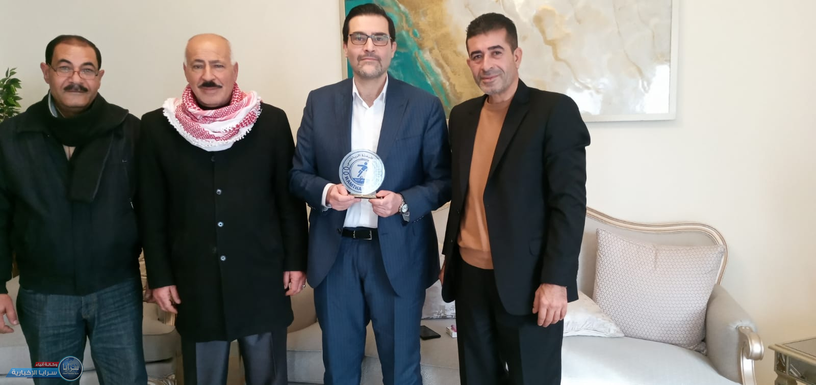 الوزير السابق خالد سيف مستشاراً اقتصادياً متطوعاً لنادي الرمثا