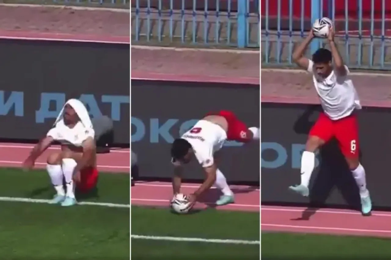 إيراني يصنع هدف الفوز بـ"رمية بهلوانية" في الدوري الروسي - فيديو