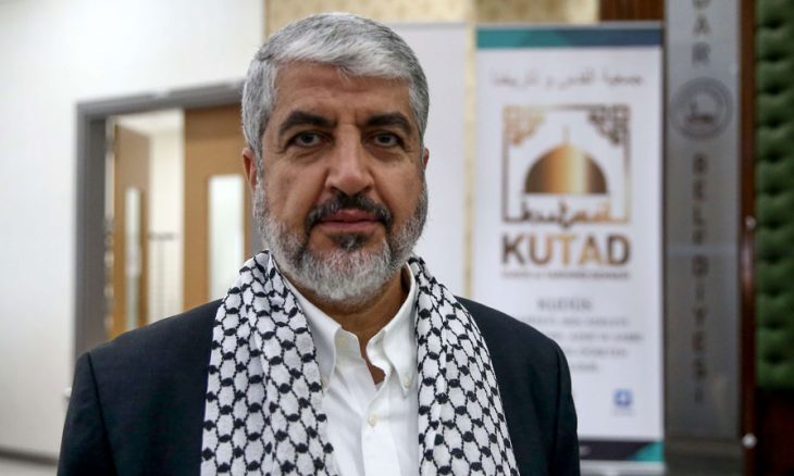 انتخاب خالد مشعل رئيساً لحركة حماس في الخارج 