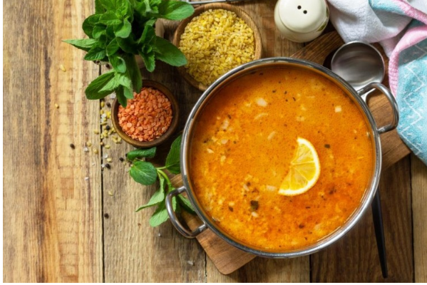 طريقة شوربة العدس