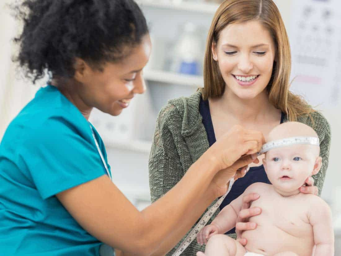 ابنتي الرضيعة حجم رأسها زائد عن المعدل الطبيعي، فهل تحتاج إلى عملية