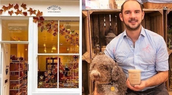 يفتتح متجراً للعطور الطبيعية بعدما كاد كلبه يموت من استنشاق العطر الاصطناعي