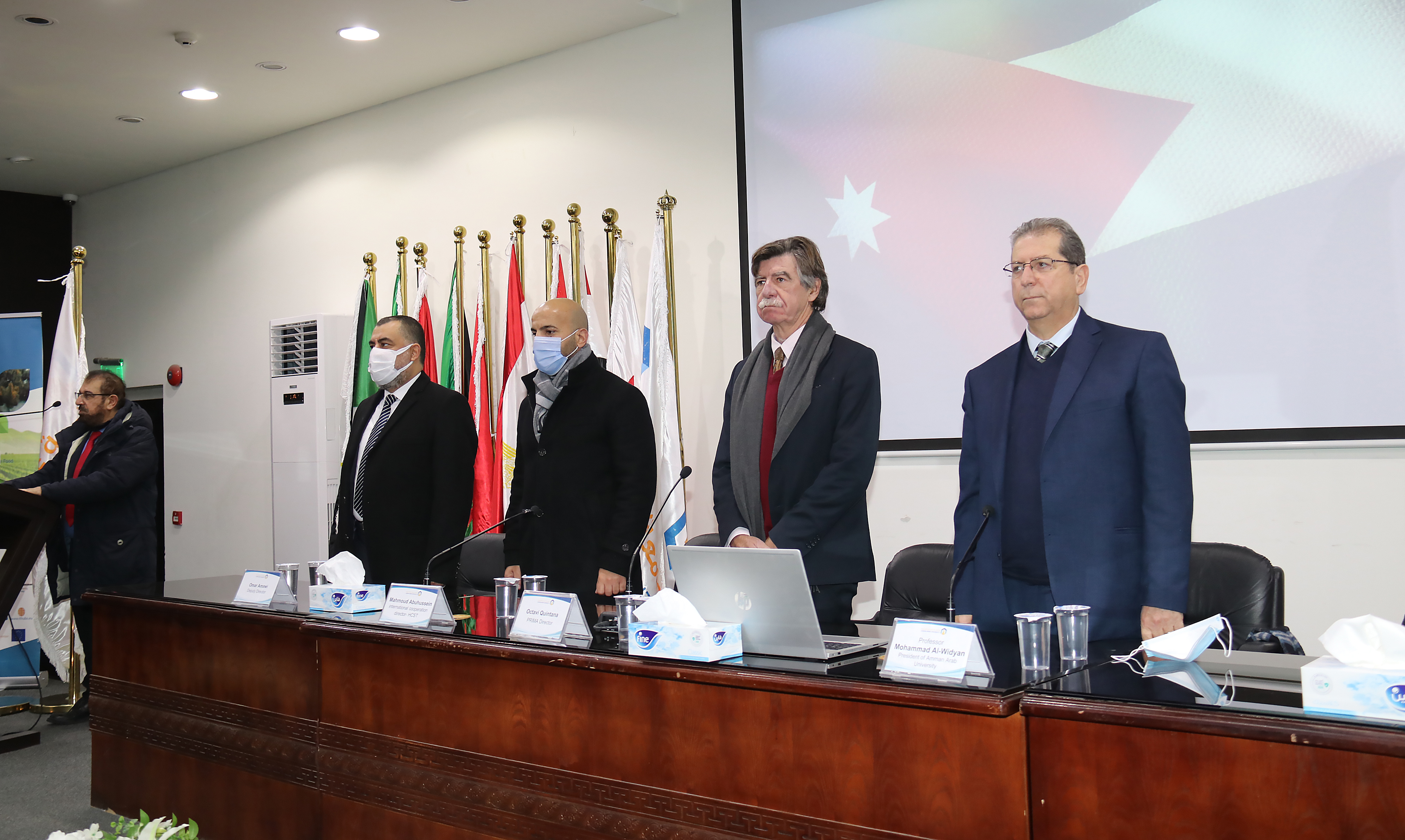 "عمان العربية" تستضيف ورشة تعريفية بمشاريع (PRIMA)
