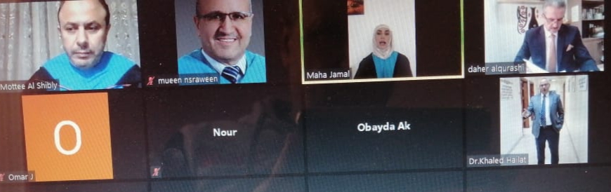 مناقشة رسالة الماجستير رقم (29) عن بعد في “عمان العربية” حول أثر التسويق الوردي في الميزة التنافسية للمطاعم السياحية في الأردن