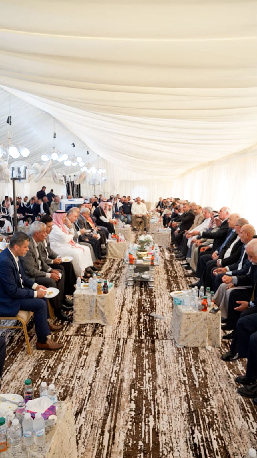 جاهة كريمة تجمع عشيرتي الخرابشة والشرعة 