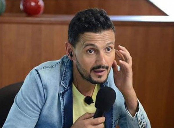 صورة ..  رامز جلال برفقة أسطورة ريال مدريد