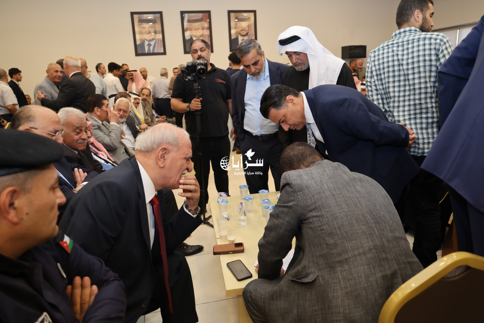 بتوجيه من عشيرة السويلميين … جاهة من عشيرة العدوان تتوجه إلى عشيرة النجداوي لأخذ عطوة اعتراف ..  صور