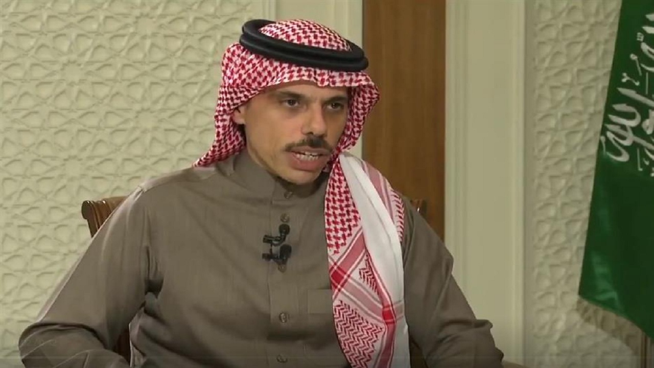 بالفيديو  ..  فيصل بن فرحان: السعودية والولايات المتحدة تربطهما علاقة تاريخية