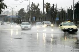 توقعات بهطول زخات محلية رعدية من المطر