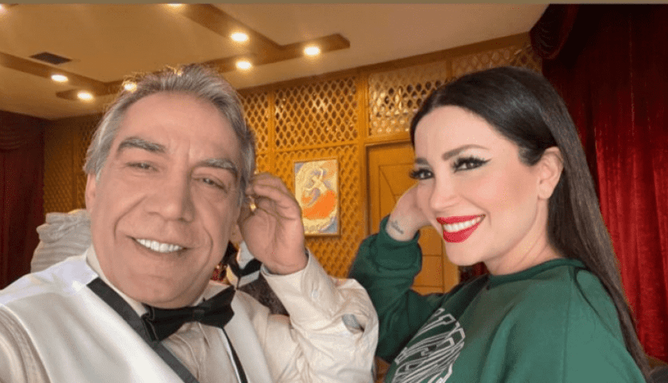 نسرين طافش وأيمن رضا ينهيان خلاف بينهما دام سنوات