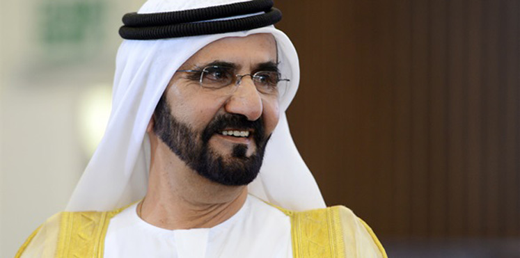 محمد بن راشد ينقل رسالة الشباب الإماراتي إلى العالم