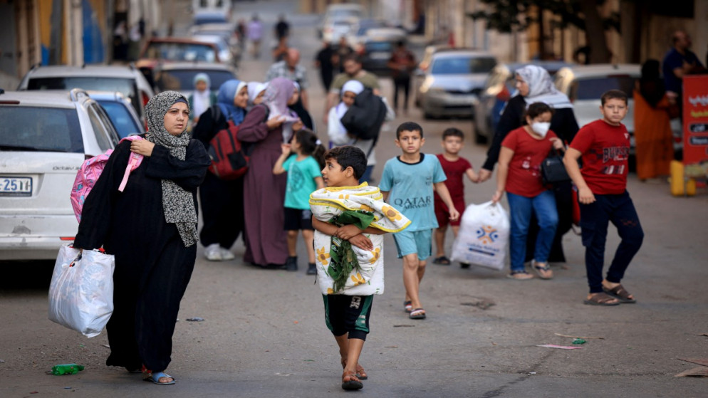 الأمم المتحدة: أكثر من 400 ألف نزحوا من منازلهم في غزة